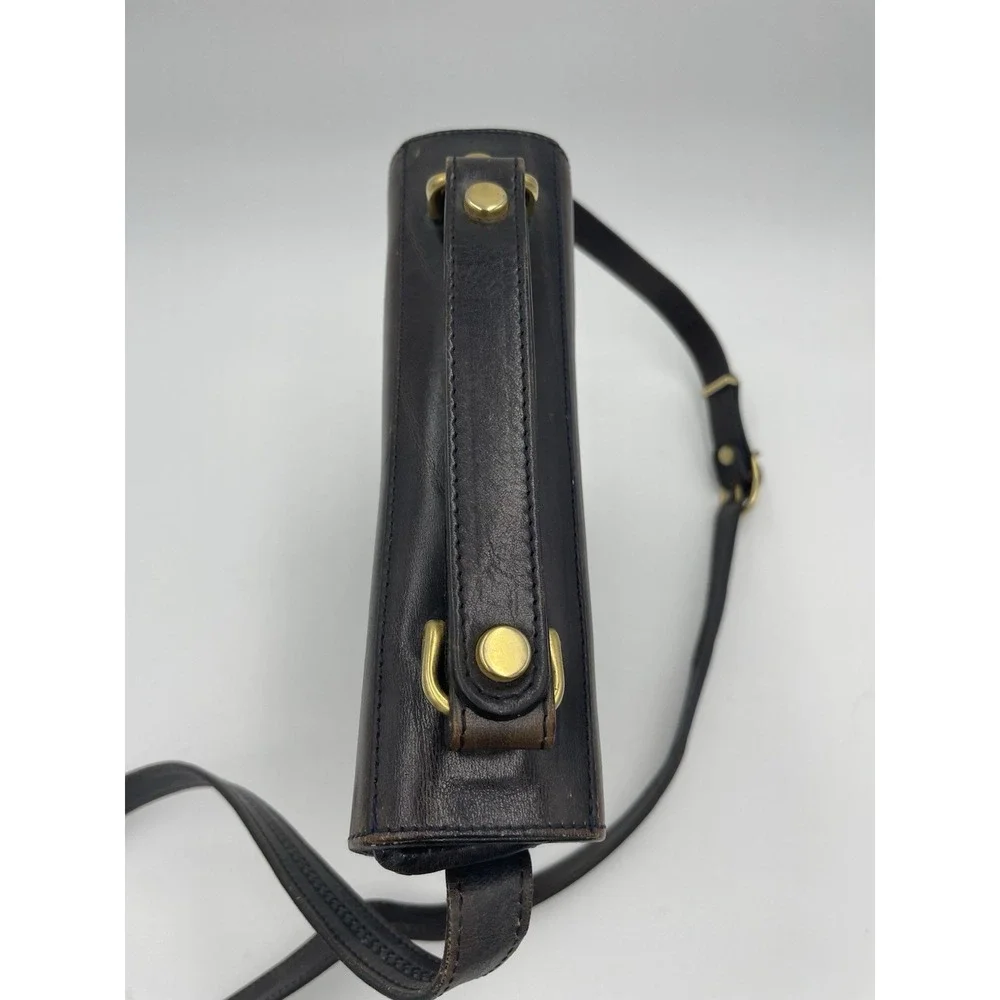 OROTON Messenger‎ Bag Crossbody Brown Leather Shoulder Hobo Logo Purse Handbag